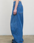 MID-RISE WIDE-LEG JEANS