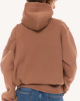 BEIGE CLEAN-CUT HOODIE 3