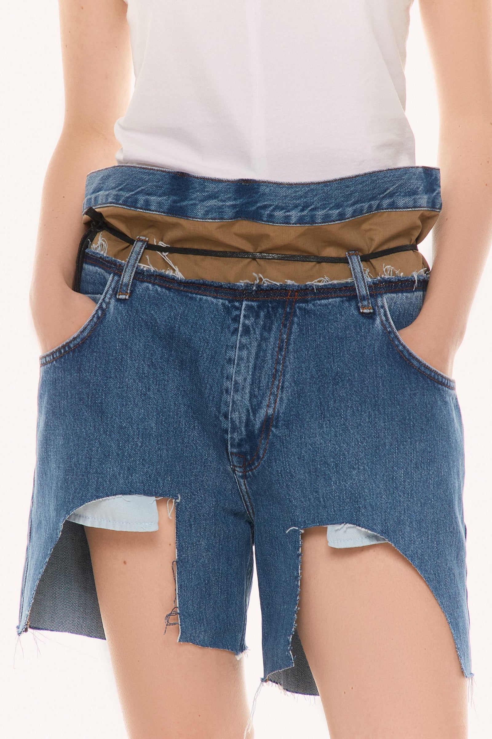 BLUE LEISURE SHORTS