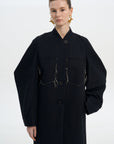 Boxy Frayed Coat 4