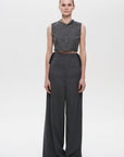 CORSET PANTS GREY