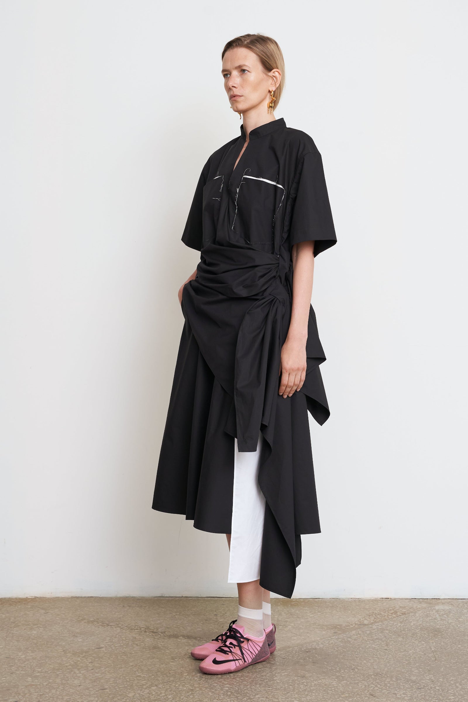 COTTON LAYERED DRESS