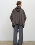 CROPPED WOOL-BLEND PARKA WITH SUITING DETAIL 1