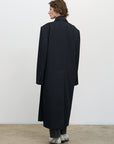 DEEP PLEATED WOOL COAT 3