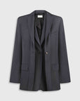 Double Layer Lapel Jacket