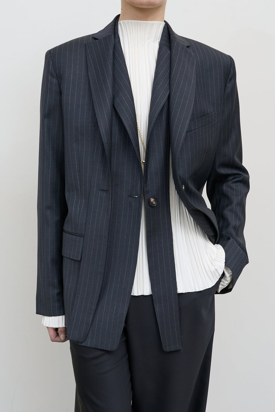 DOUBLE-LAYER LAPEL JACKET 2