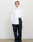 DOUBLE COLLAR POPLIN SHIRT 2