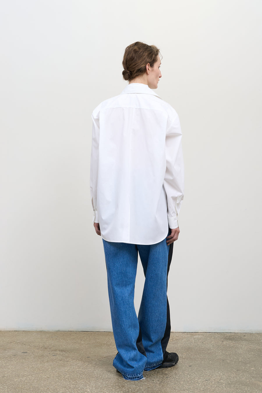 DOUBLE COLLAR POPLIN SHIRT 5