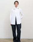 DOUBLE COLLAR POPLIN SHIRT 1