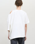 DUAL-NECK REVERSIBLE T-SHIRT white 1