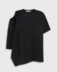 DUAL-NECK REVERSIBLE T-SHIRT black 1