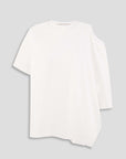DUAL-NECK REVERSIBLE T-SHIRT white