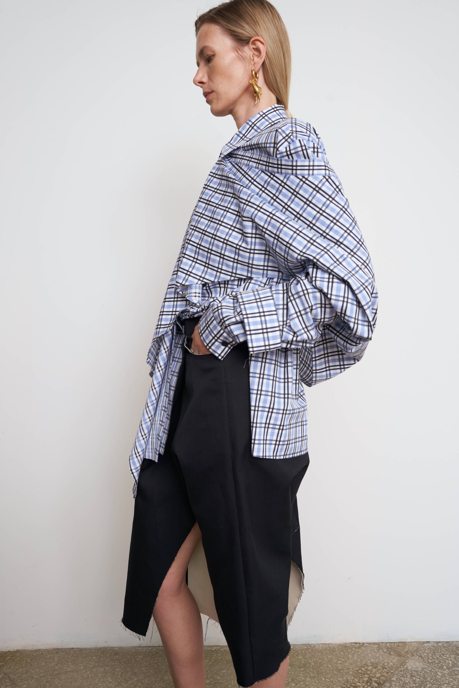 Frayed Man Skirt 2