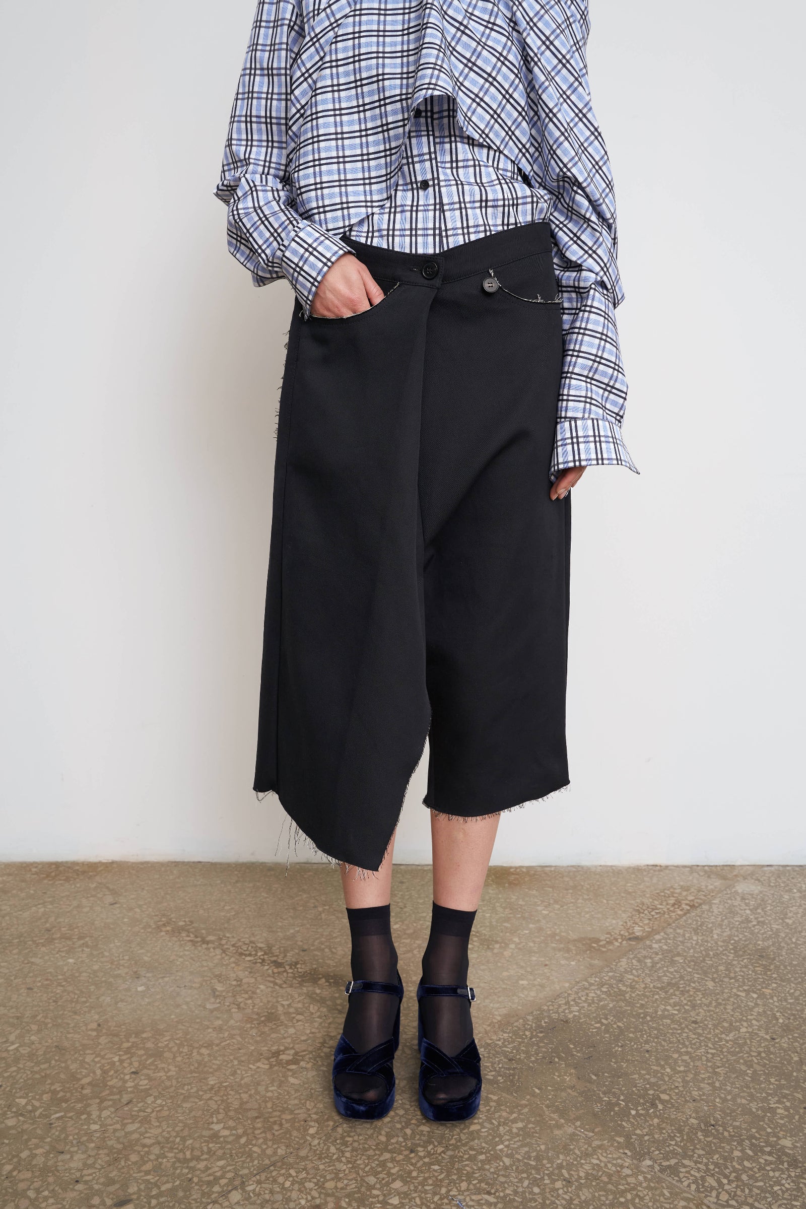 Frayed Man Skirt 3