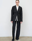 High-Rise Straight Pants 2