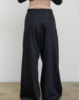 HIGH-RISE WOOL WIDE-LEG PANTS 1