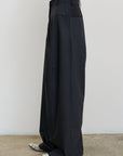 HIGH-RISE WOOL WIDE-LEG PANTS 2