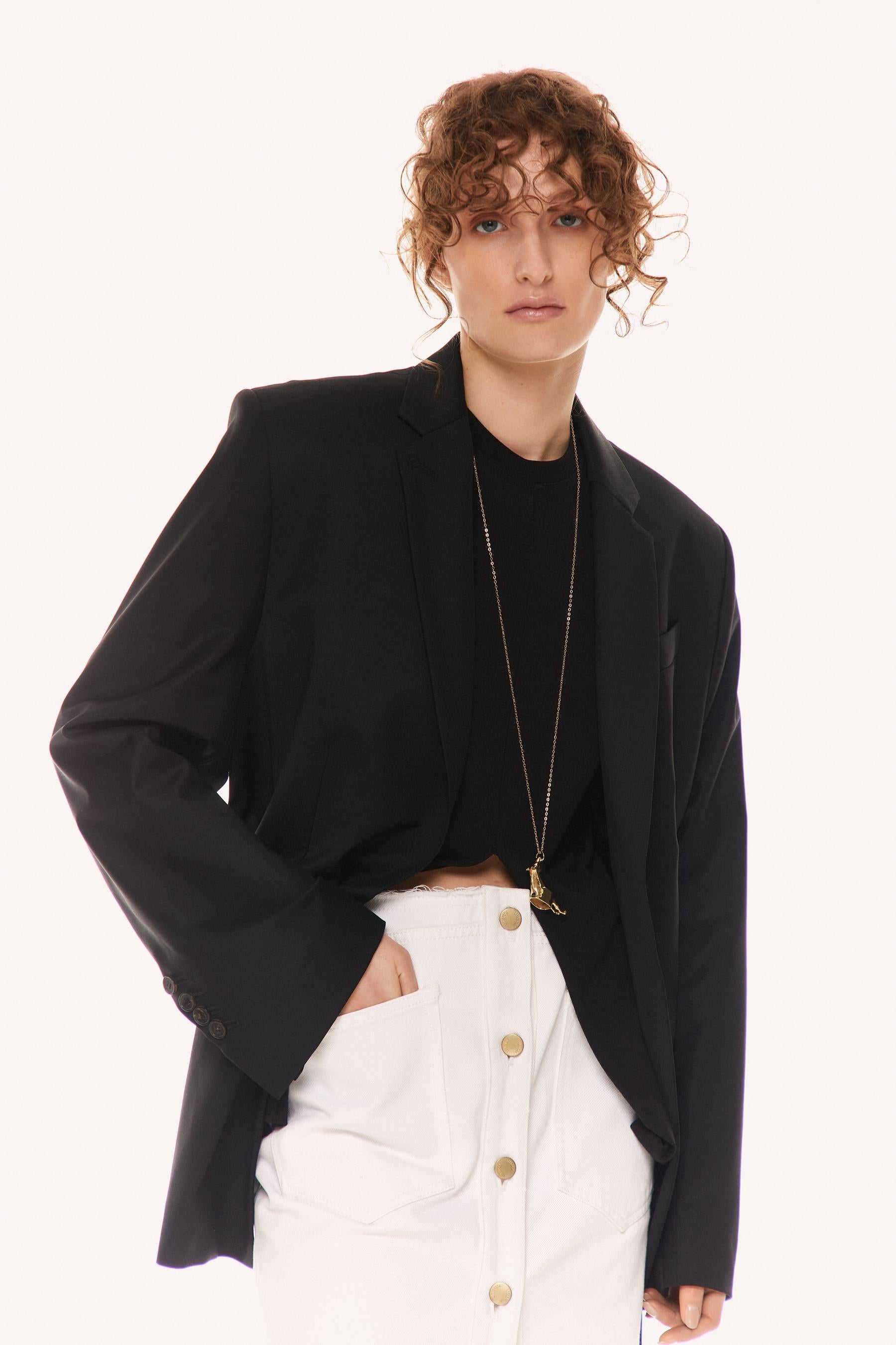 His for Her Jacket in Black 4