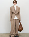 HIS FOR HER JACKET IN BEIGE