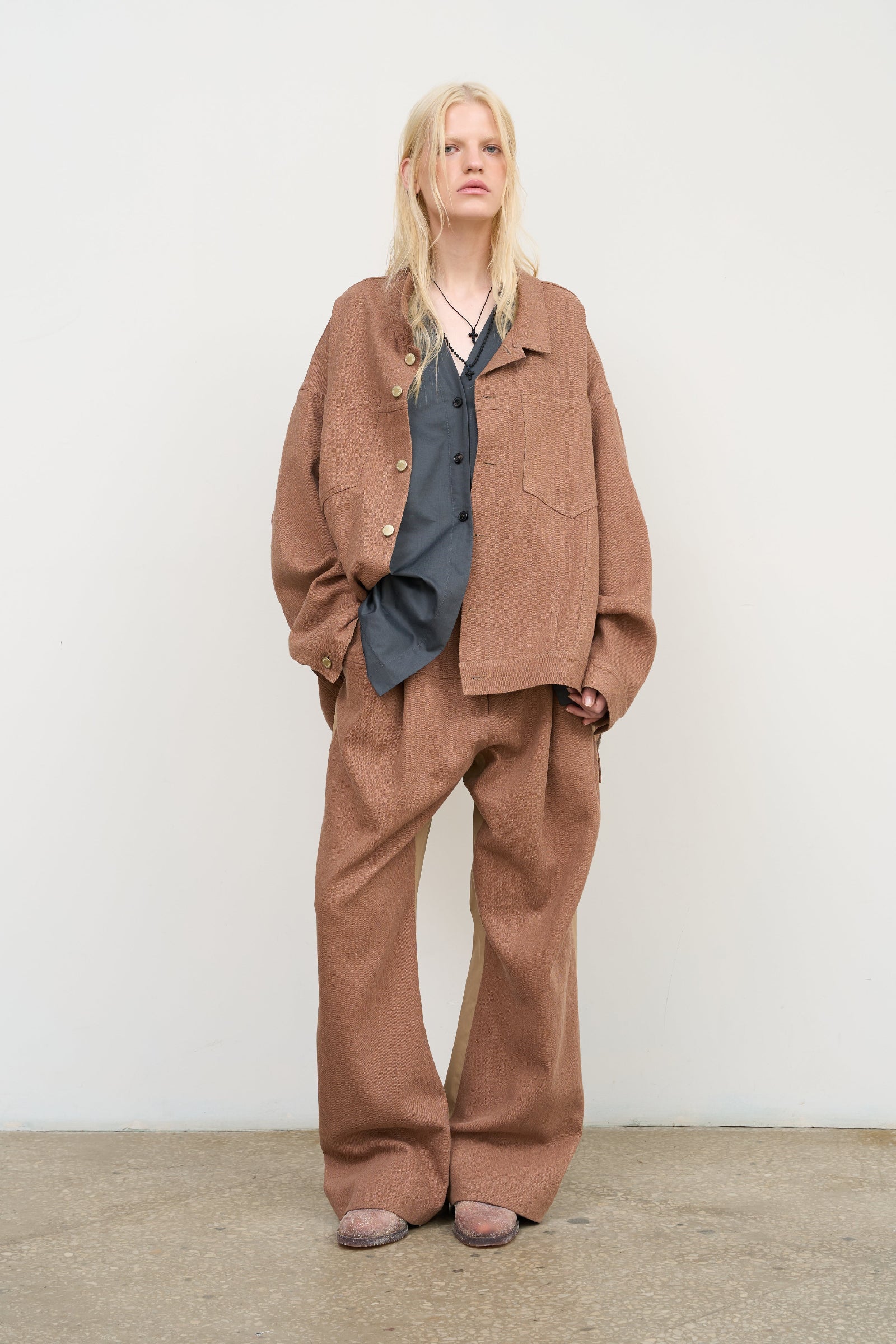 LINEN TWILL JACKET
