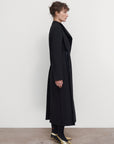 SCULPTED ASYMMETRIC WOOL COAT