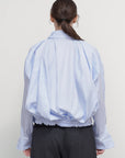 VOLUMINOUS POPLIN SHIRT