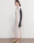 LAYERED SLIP-OVER SLEEVELESS DRESS