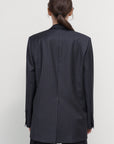 CAMISOLE DRESS WITH TAILORED JACKET OVERLAY