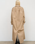 Long Cotton Tent Coat 3