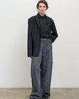 OVERLAY DECONSTRUCTED JACKET black 4