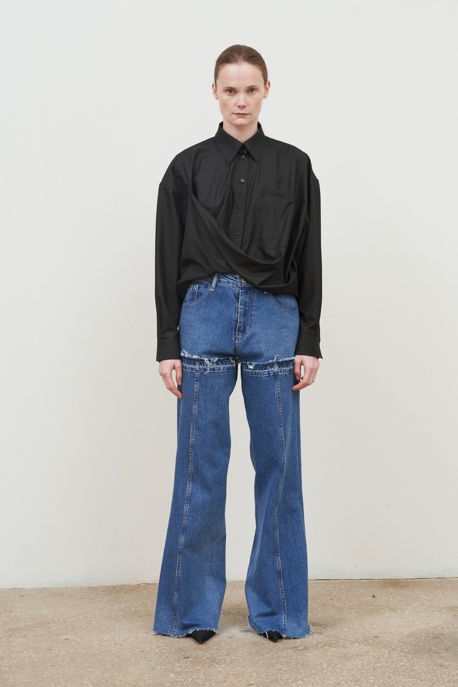 PRIME SHIRT black front