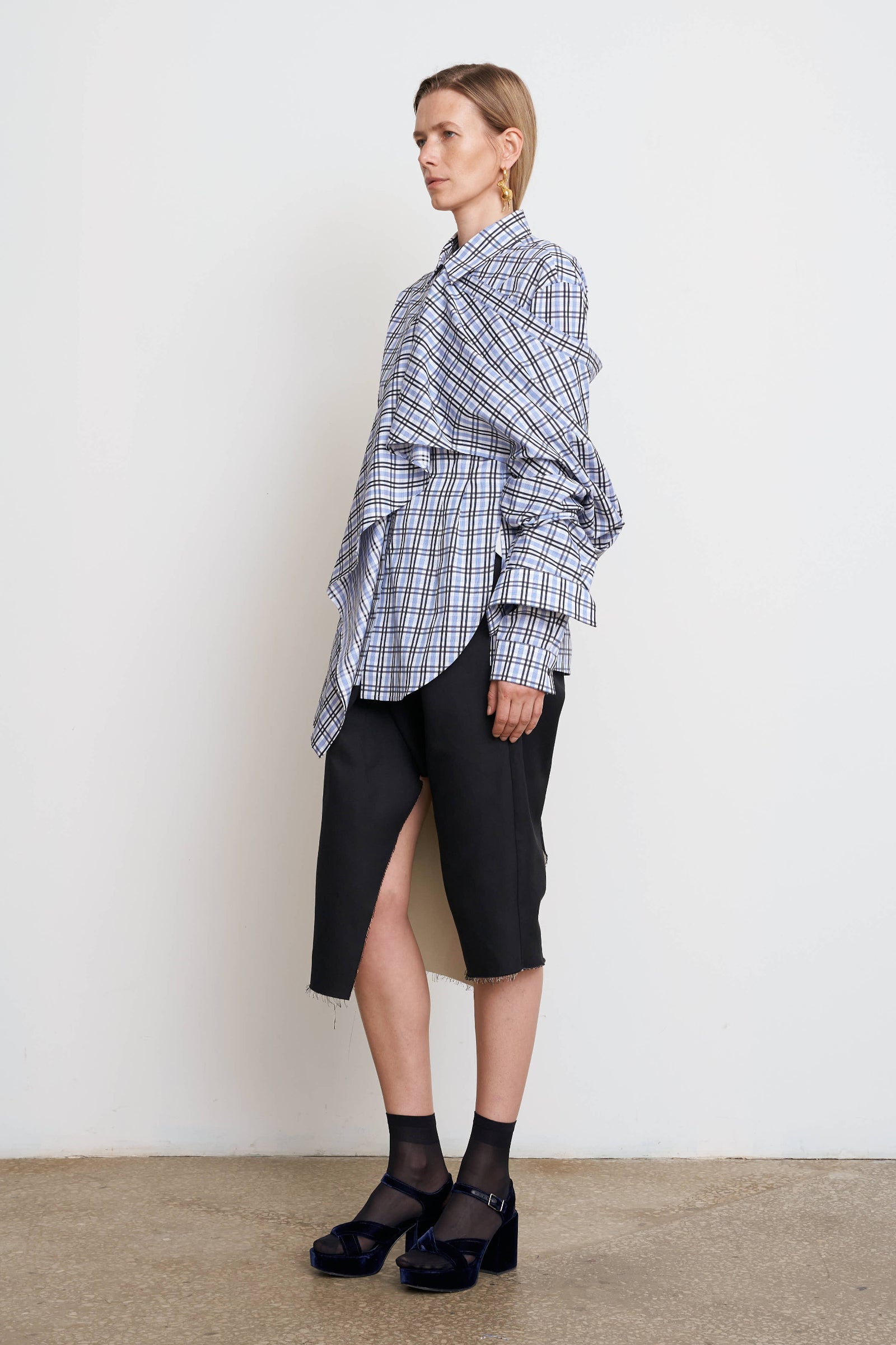 Palerine Checkered Cotton Shirt 2