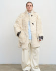 REVERSIBLE SHEARLING COAT