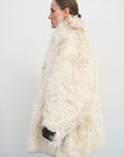 REVERSIBLE SHEARLING COAT