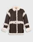 REVERSIBLE SHEARLING COAT