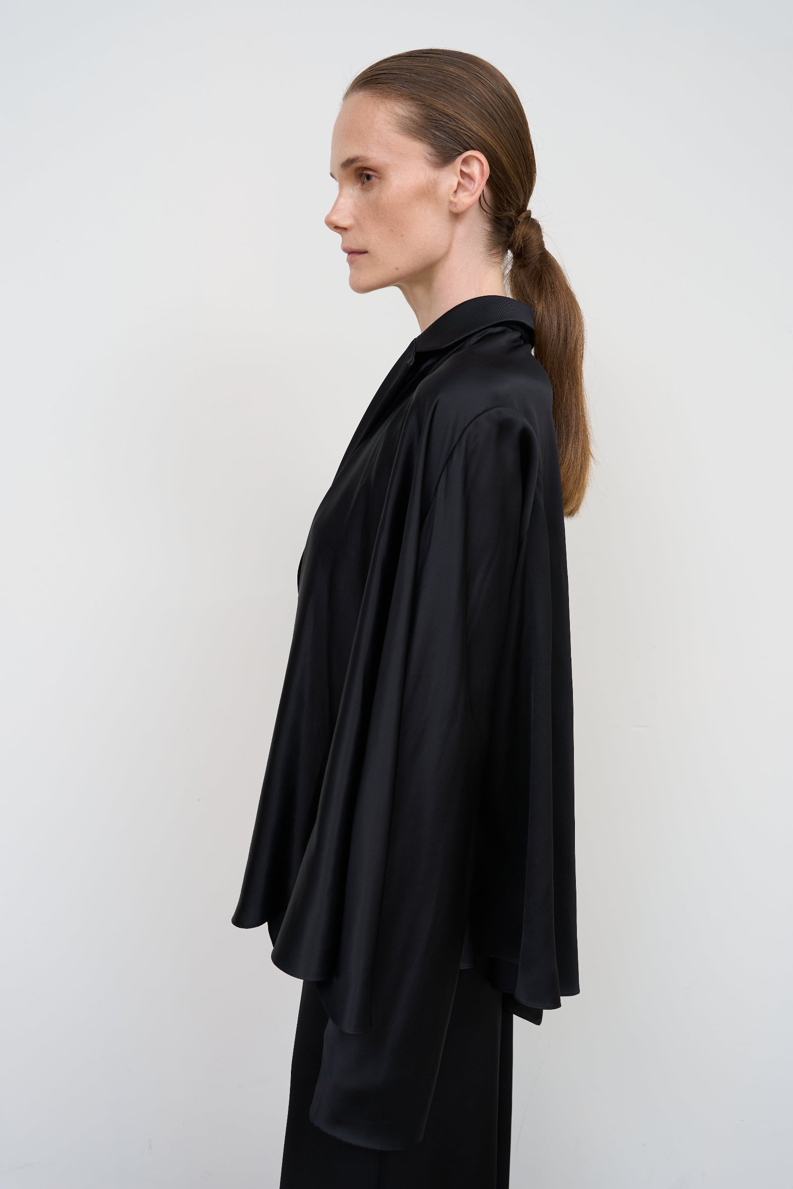 SIDE-SLIT VISCOSE JACKET