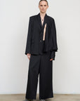 SIDE-SLIT VISCOSE JACKET