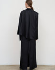 SIDE-SLIT VISCOSE JACKET