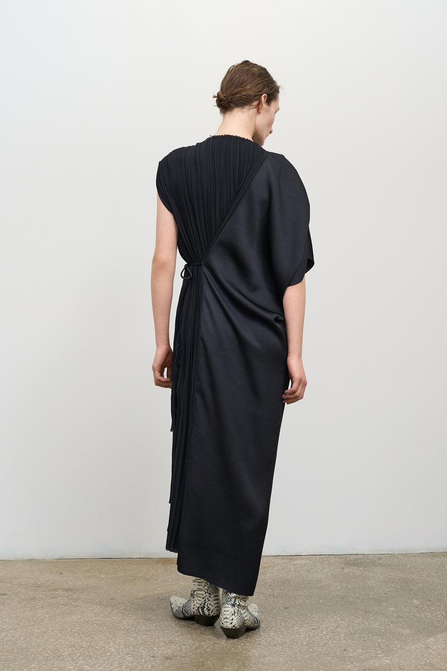 SLEEVELESS REVERSIBLE ASYMMETRIC MAXI DRESS 3