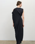 SLEEVELESS REVERSIBLE ASYMMETRIC MAXI DRESS 5
