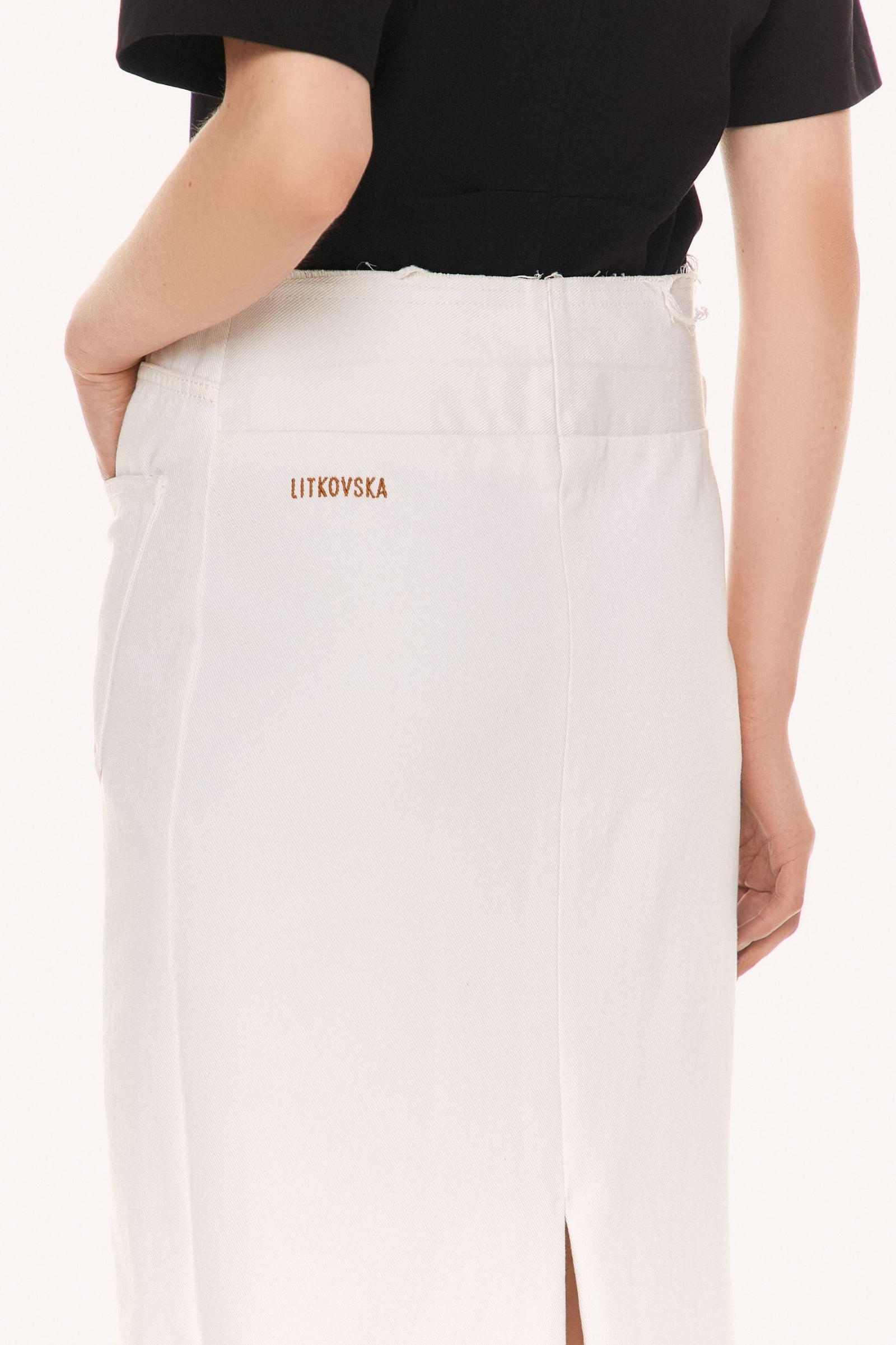 WHITE ELISE SKIRT 3