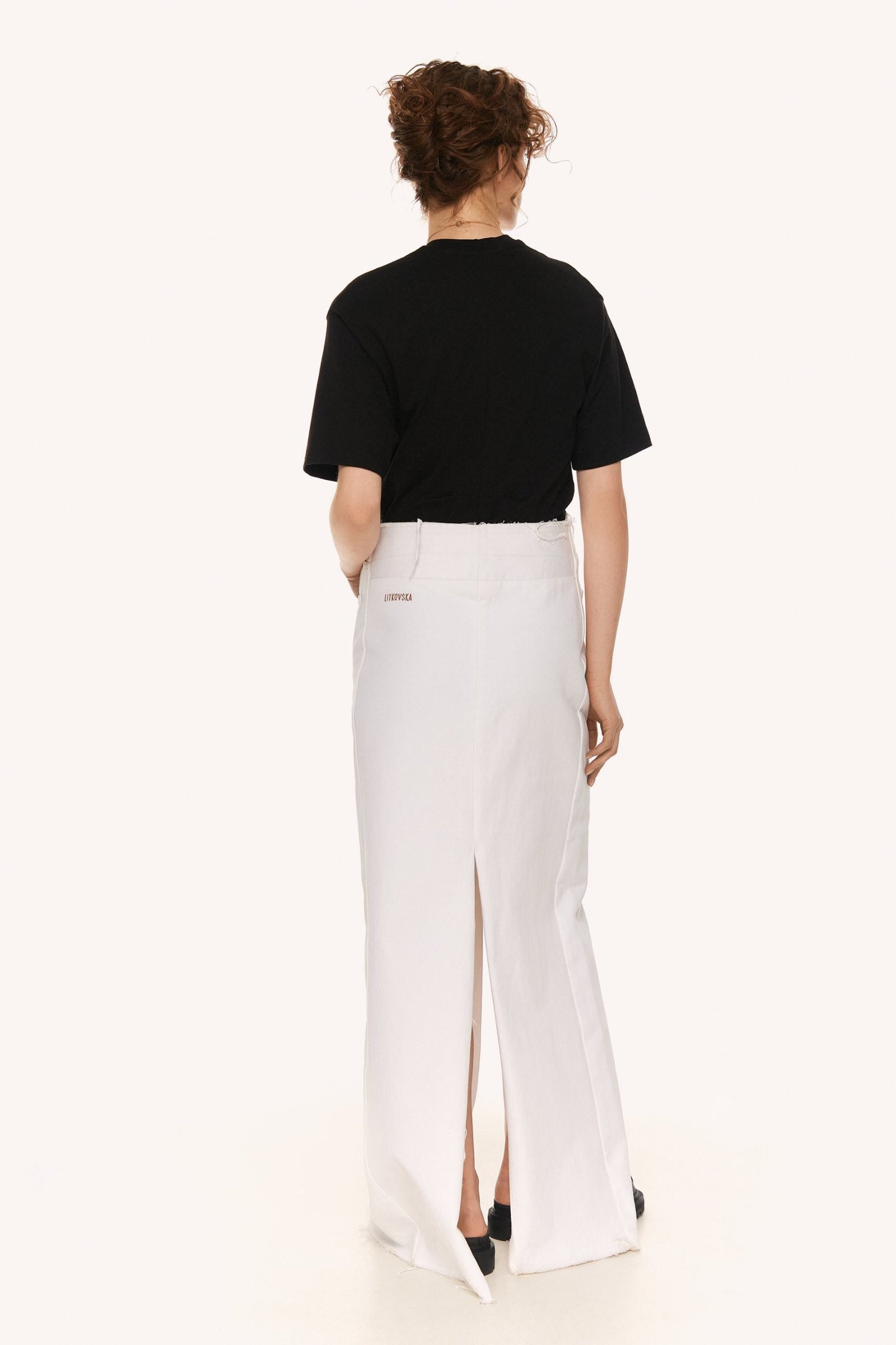 WHITE ELISE SKIRT 4