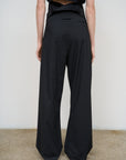 WIDE-LEG TROUSERS WITH ADJUSTABLE WAIST