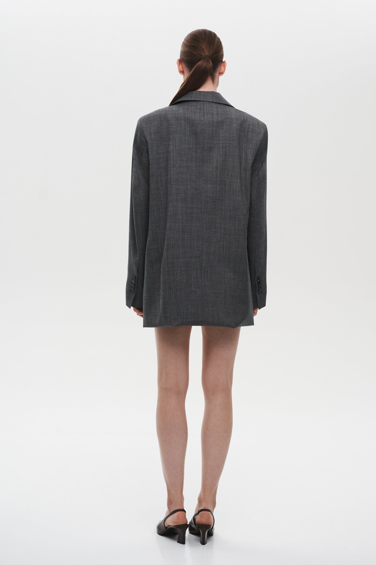 WRAP JACKET - SKIRT back 1