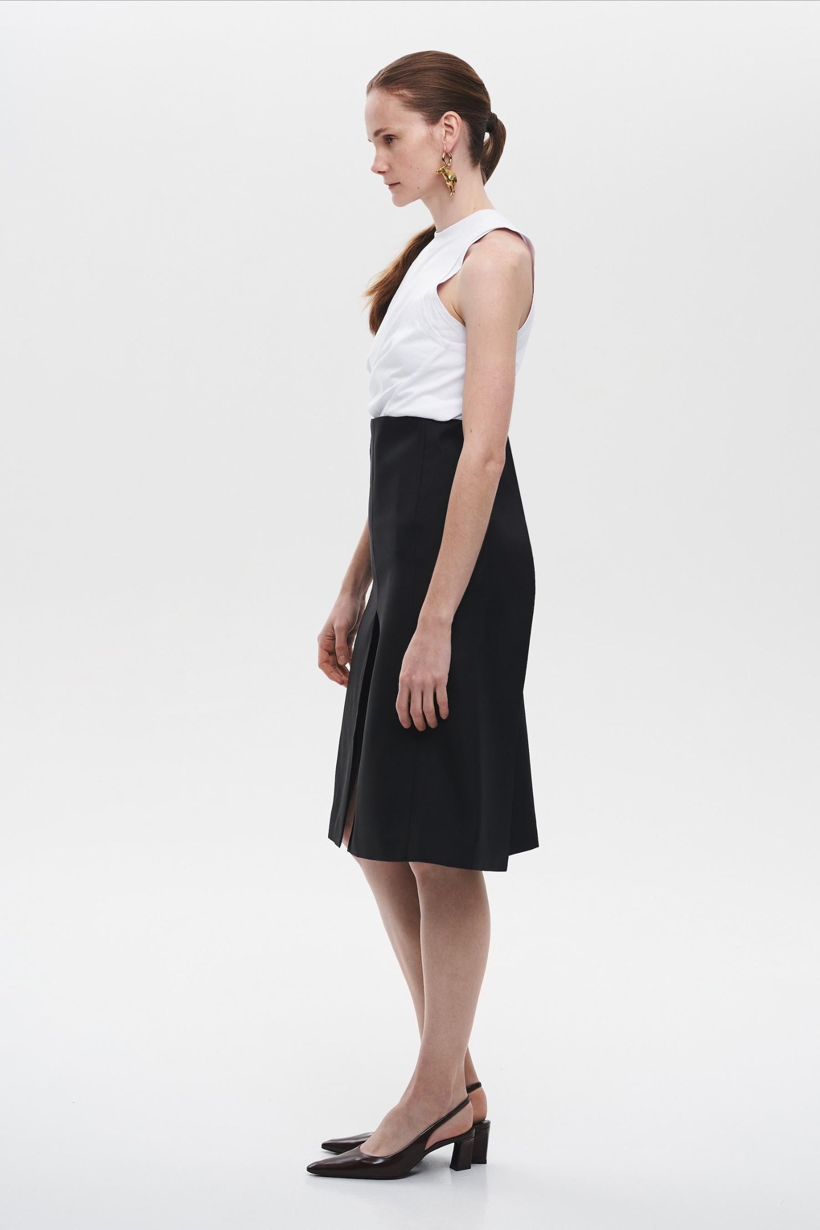 WRINKLE T-SHIRT White 1