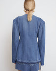 Waist Fitted Denim Jacket 3