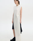 Waist Twisted Cotton T-Shirt 1
