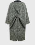 WOOL COAT WITH TWISTED BACK 6