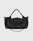 Zip Shoulder Bag Black
