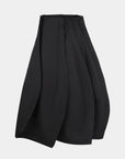 RUFFLED MIDI SKIRT